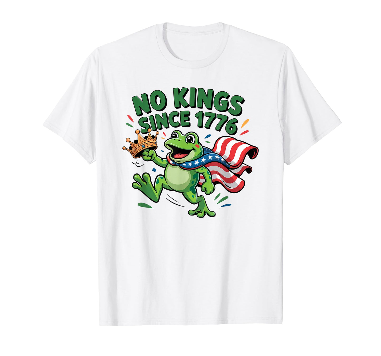 No King in America Frog T-Shirt