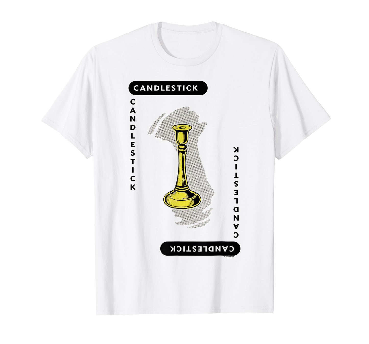 Clue Candlestick Playing Card Halloween Costume T-Shirt