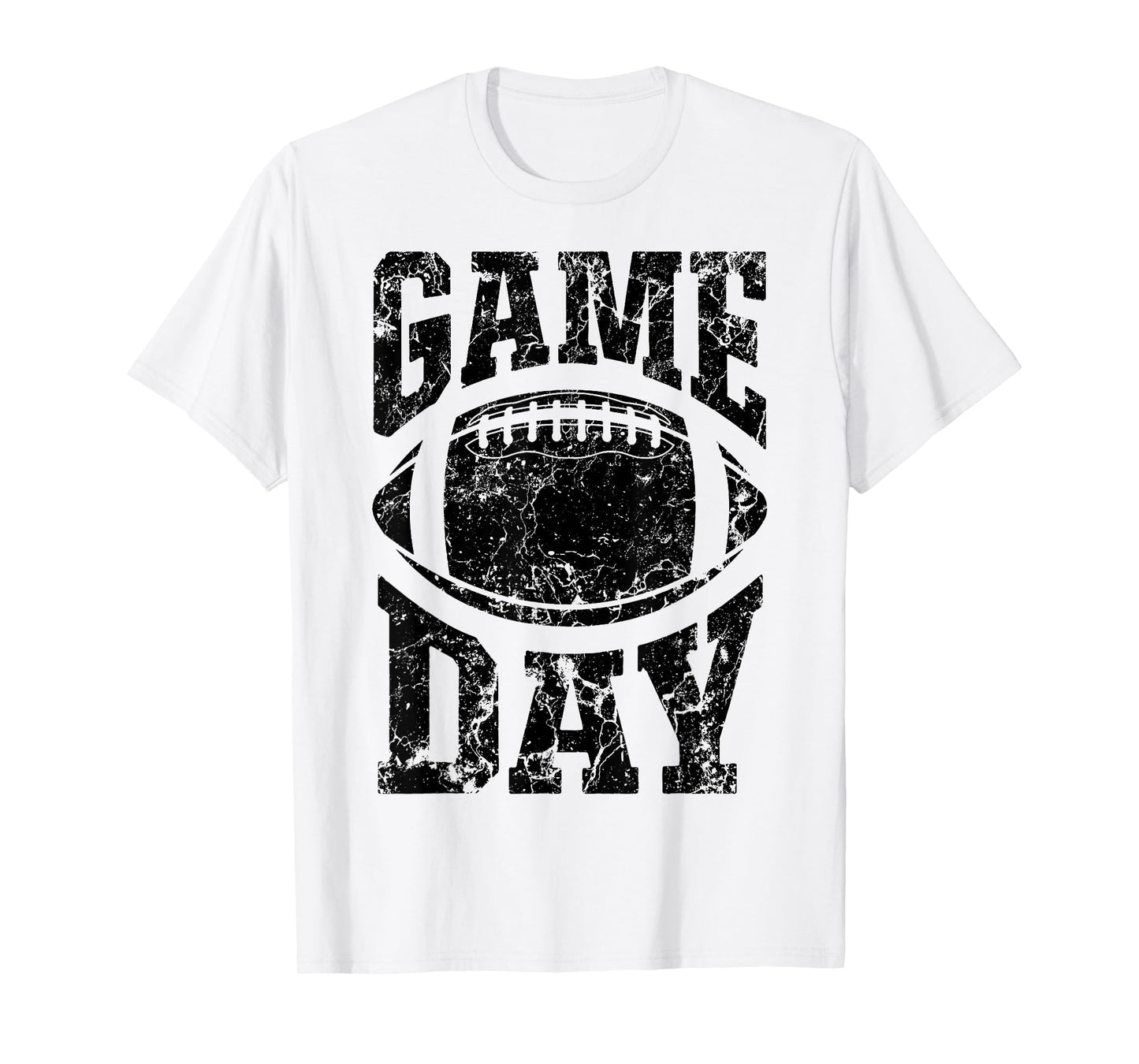 Game Day Football Season Funny Men Women Team Sports Vintage T-Shirt