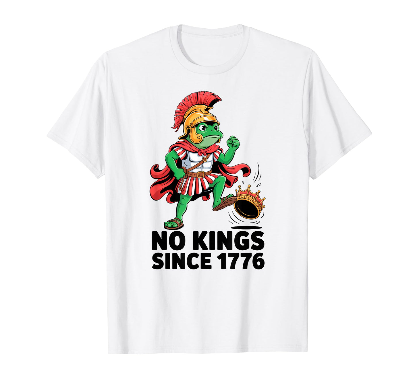 No Kings Shirt No Kings in America Italian Brainrot Frog T-Shirt