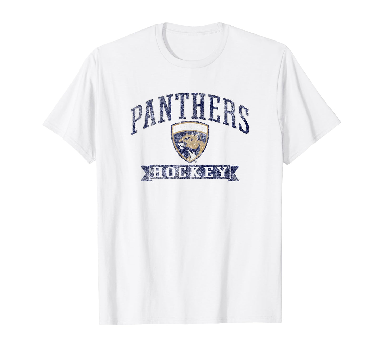 Florida Panthers Vintage Hockey Red Officially Licensed T-Shirt