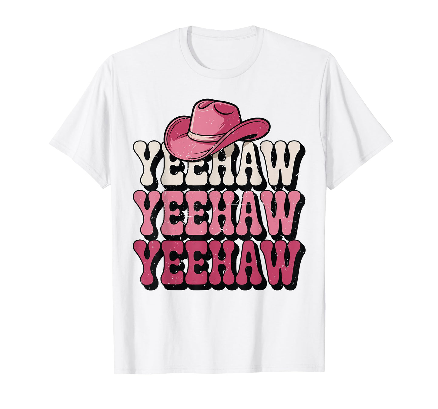 Girl Yeehaw Howdy Rodeo Western Cowgirl Teen Toddler T-Shirt