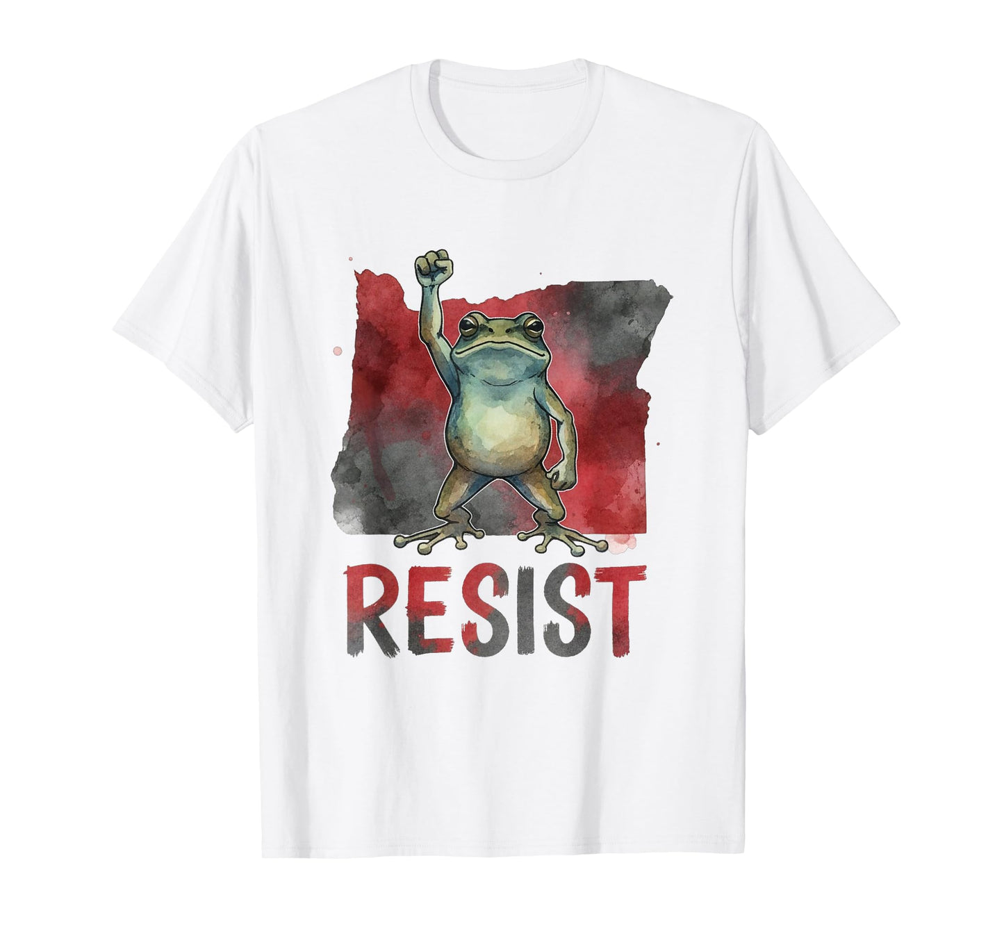 Portland Frog Protest Shirt Funny Portland Frog T-Shirt