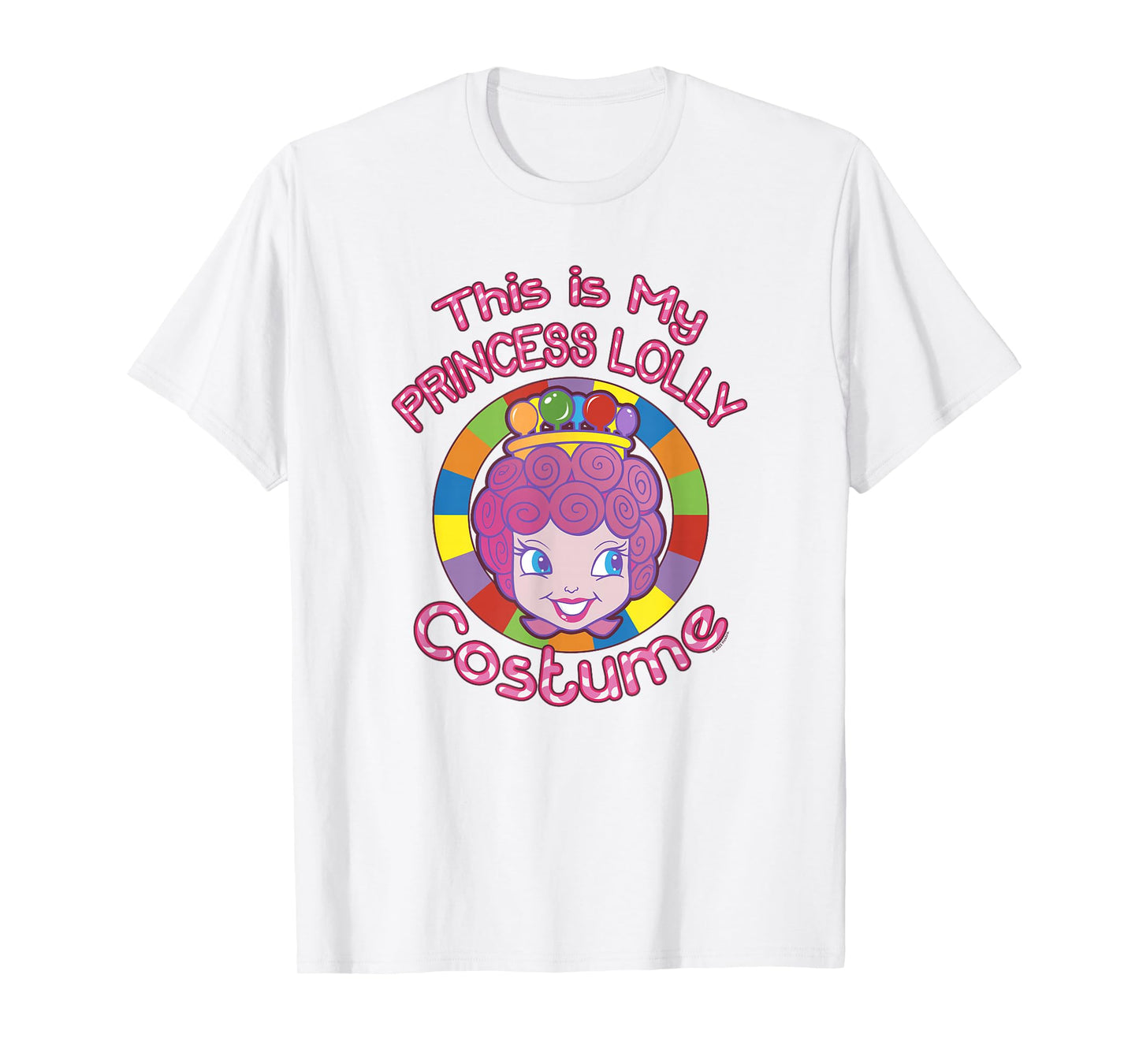 Candy Land Halloween This Is My Princess Lolly Costume T-Shirt