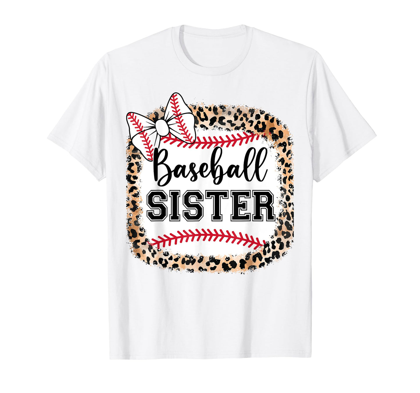 Toddler Baseball Sister Girl Youth Cute Little Biggest Fan T-Shirt