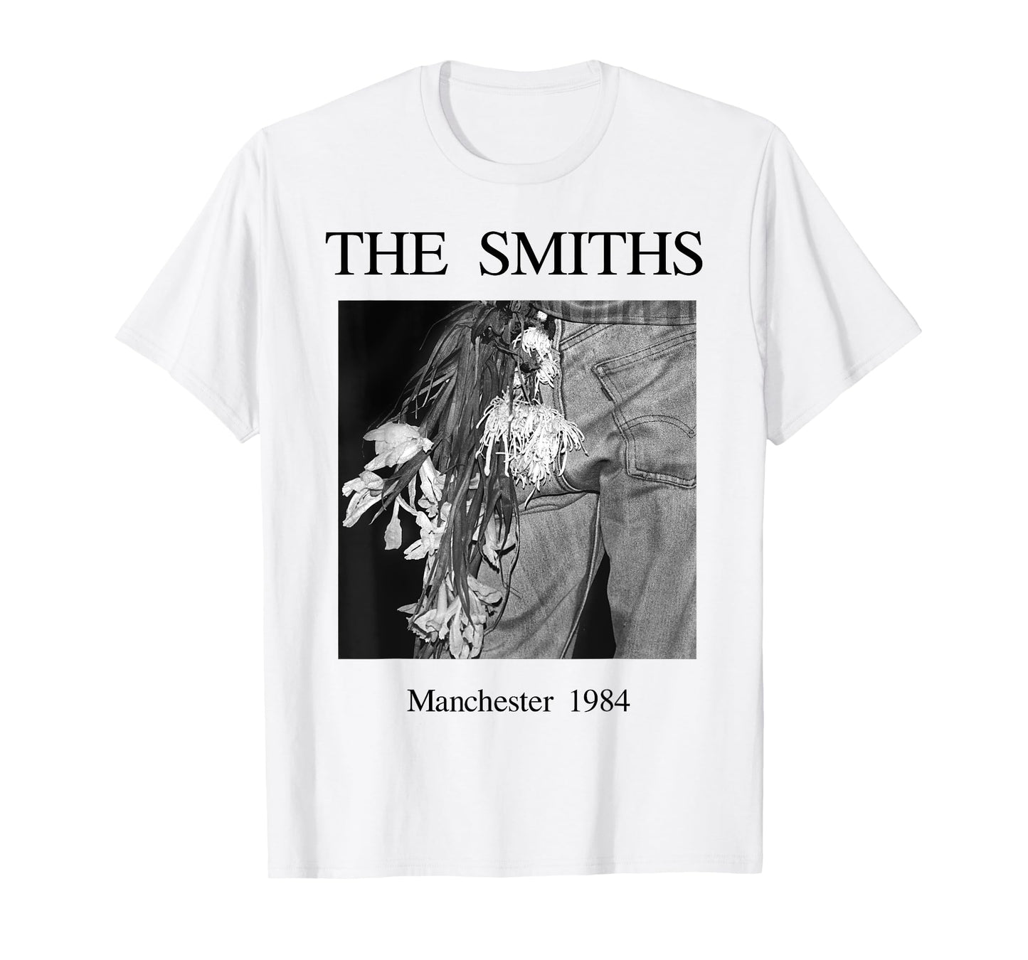 The Smiths Manchester 1984 Morrissey By Stephen Wright T-Shirt