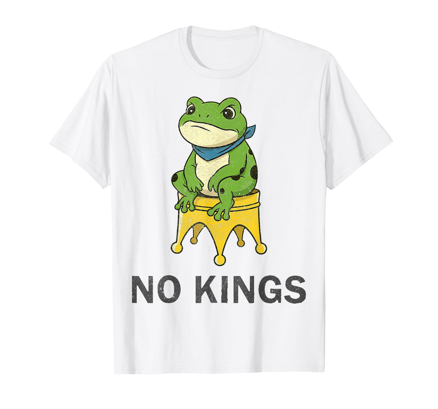 Freedom Portland Frog Resist No Kings T-Shirt