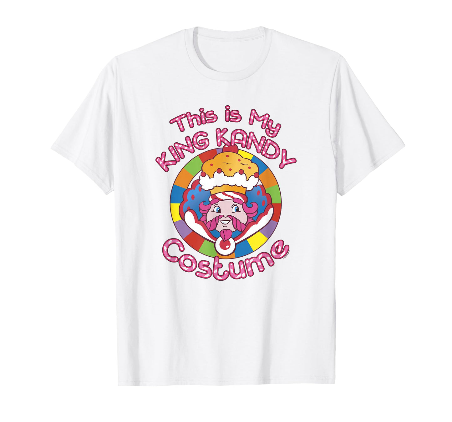 Candy Land Halloween This Is My King Kandy Costume T-Shirt
