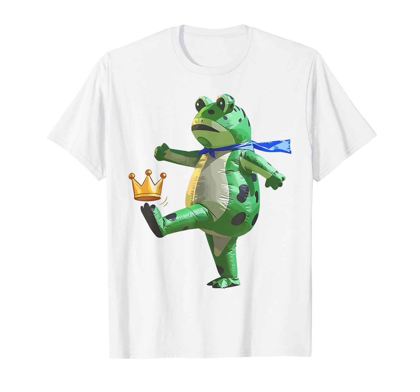 Funny No Kings - Portland Frog Protest T-Shirt