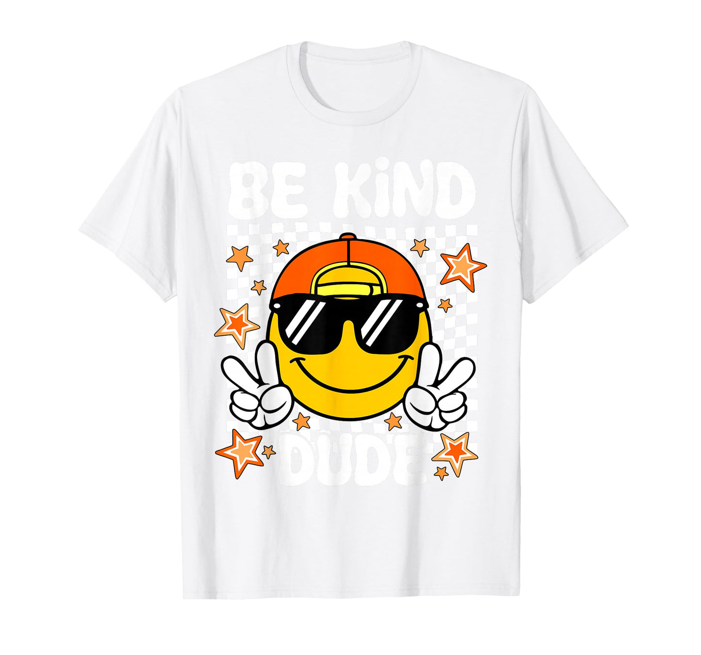 Dude Be Kind Unity Day Orange Anti Bullying Kindness Kids T-Shirt