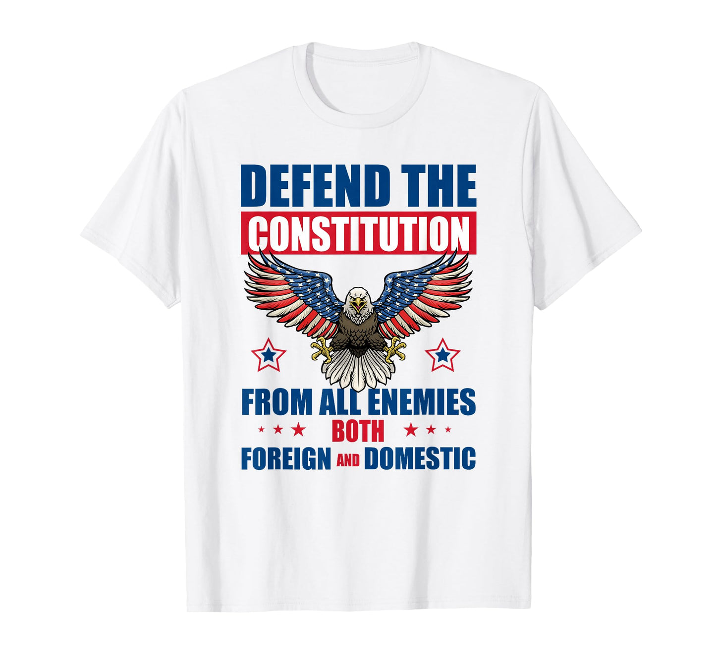 Defend The Constitution Resist Protest No Kings in America T-Shirt
