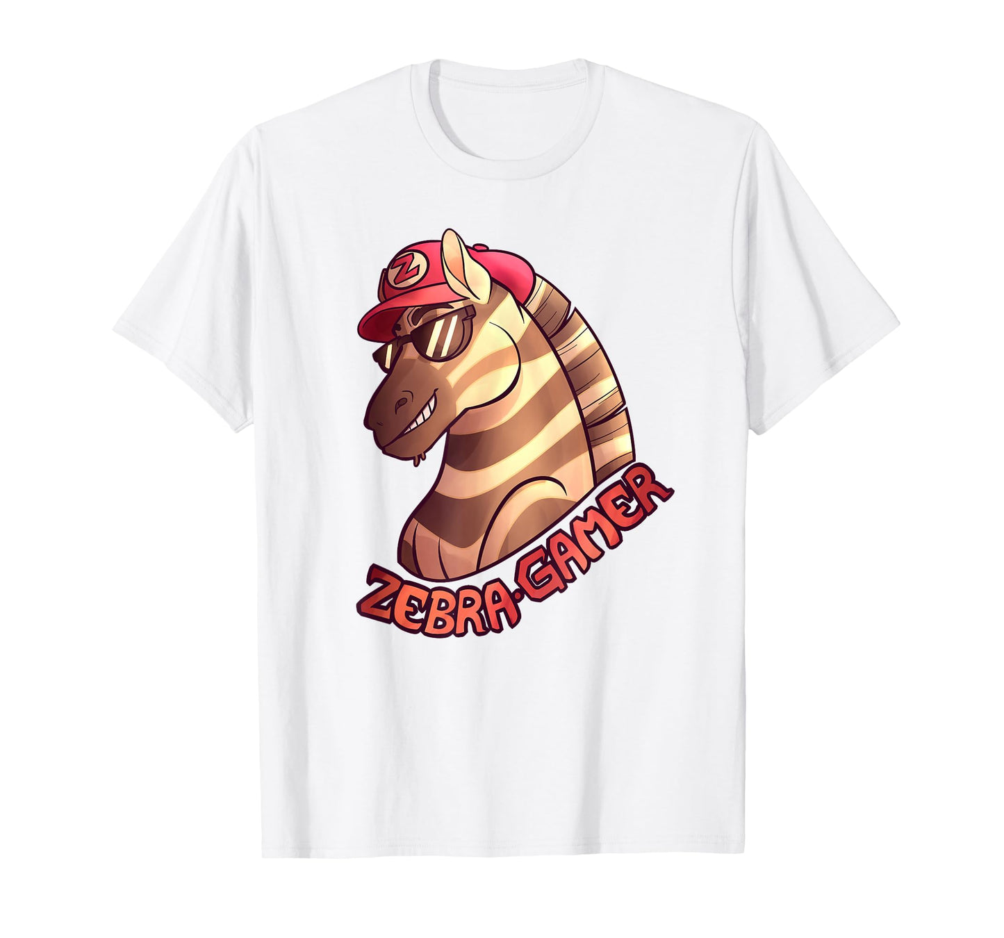 Zebra Gamer - Official Zebra Gamer T-Shirt T-Shirt