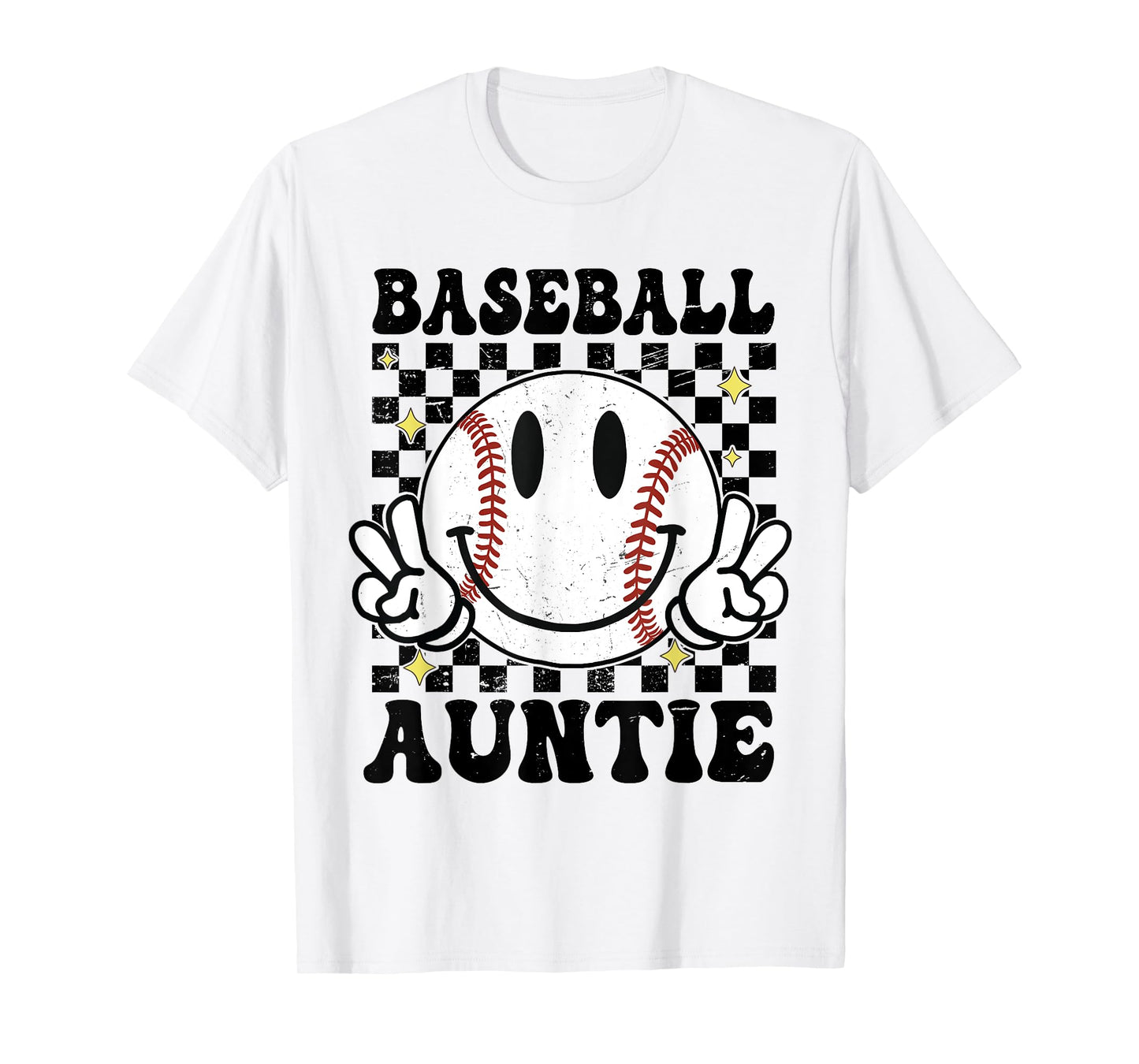 Baseball Auntie - Game Day Baseball Auntie T-Shirt