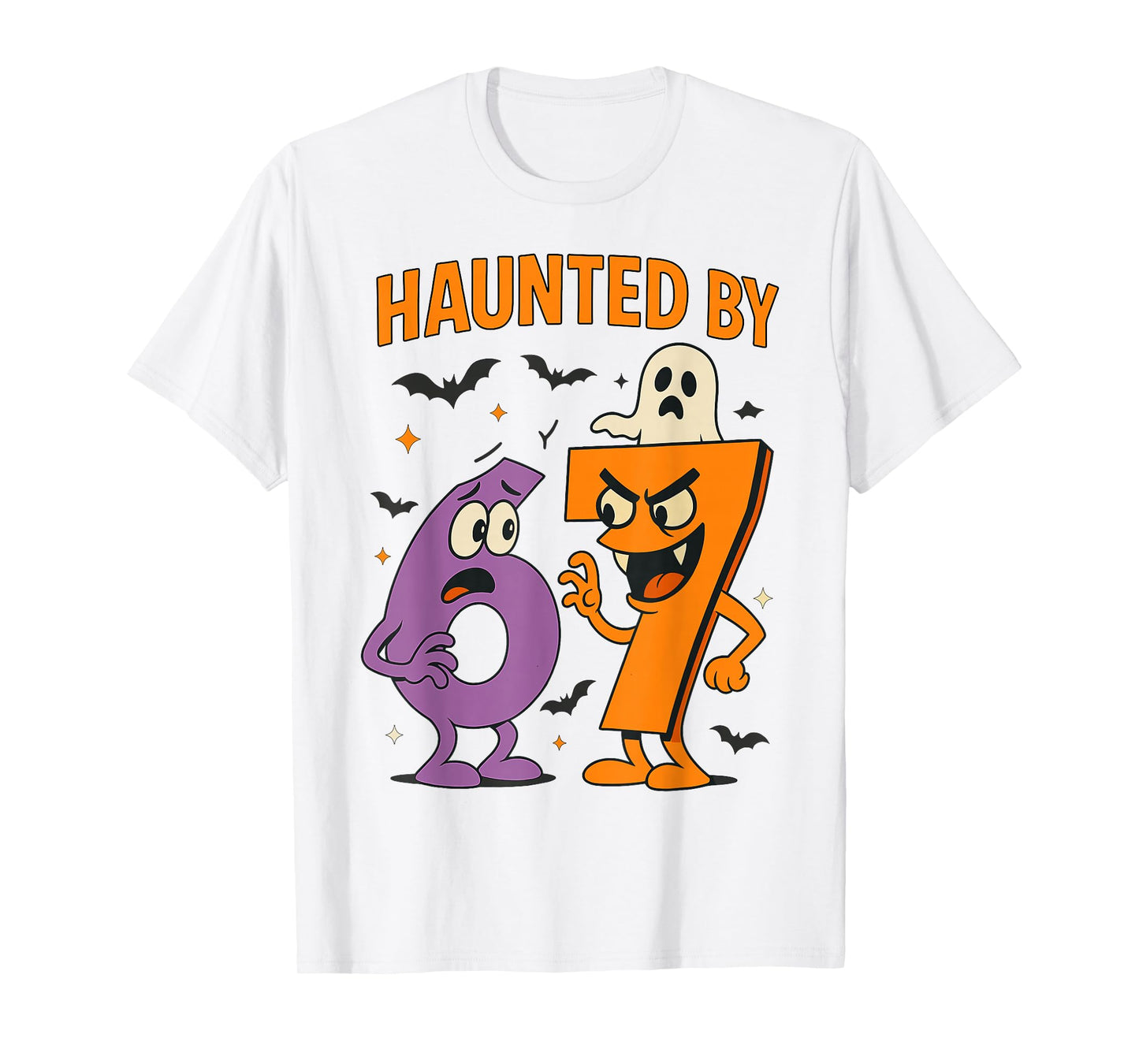 Haunted by 6-7 Six Seven Halloween 6 7 Meme T-Shirt