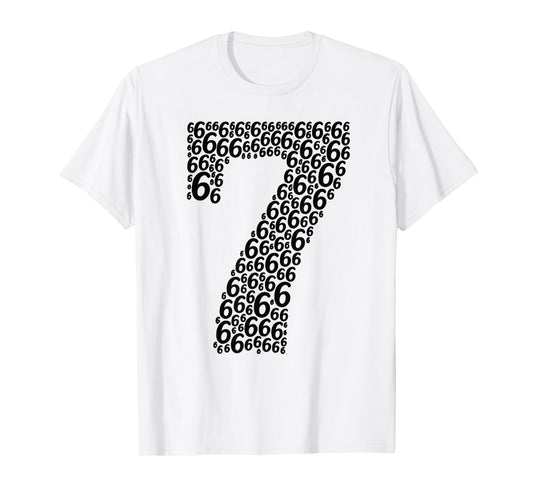 67 Sixty Seven Halloween Costume Design Funny 6 7 Meme T-Shirt