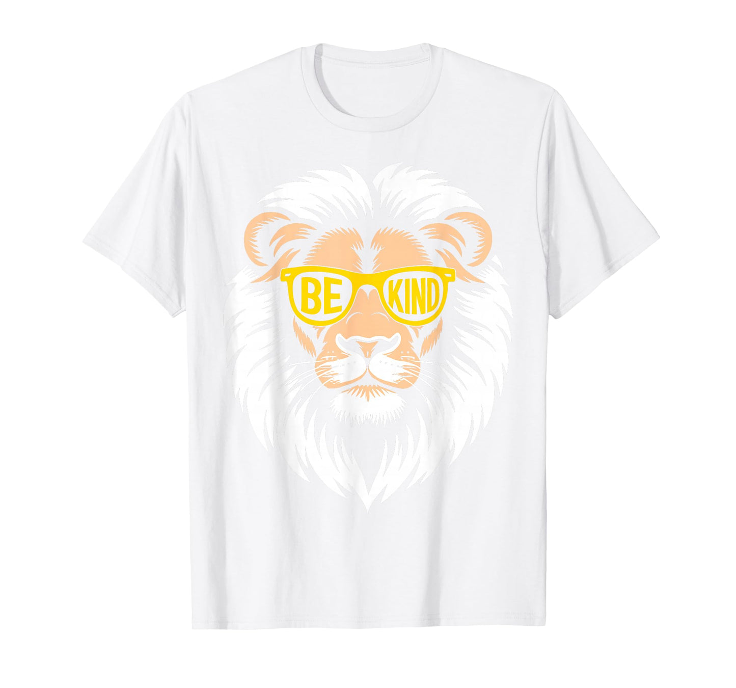 Orange Anti Bullying Unity Day Lion Be Kind Kids Men Boys T-Shirt