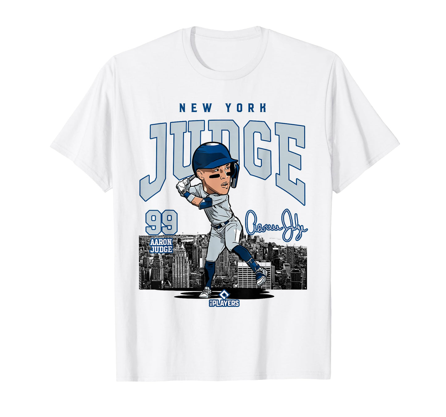 Aaron Judge | New York Baseball MLB Players | MLBJUD3005W T-Shirt