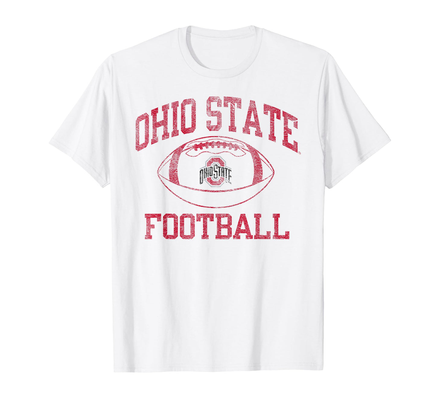 Ohio State Buckeyes Football Intensity White T-Shirt