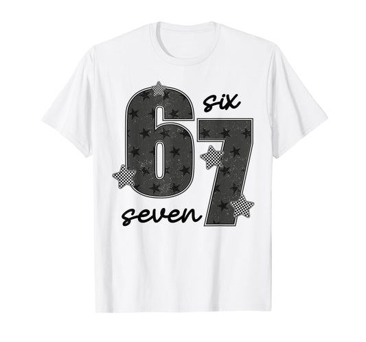 67 Meme Six Seven Gen Alpha Slang Preppy T-Shirt