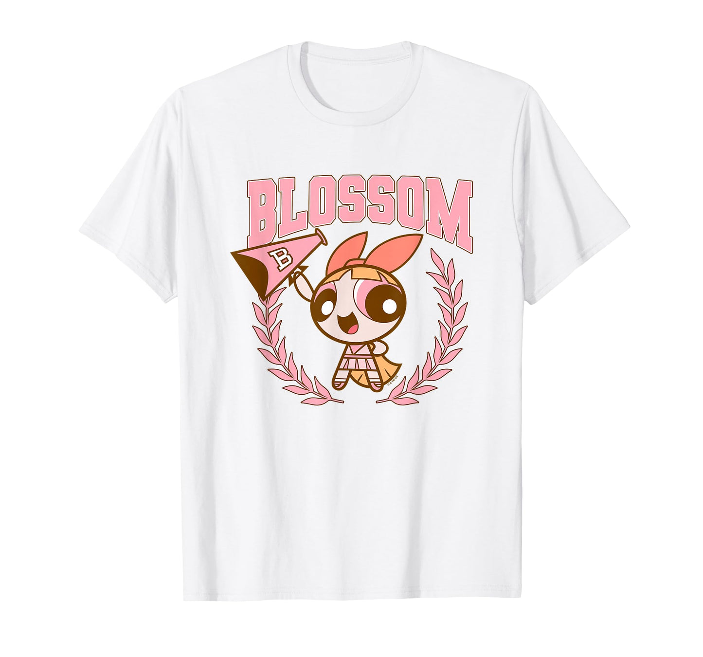 The Powerpuff Girls Blossom Cheerleader Outfit Retro T-Shirt