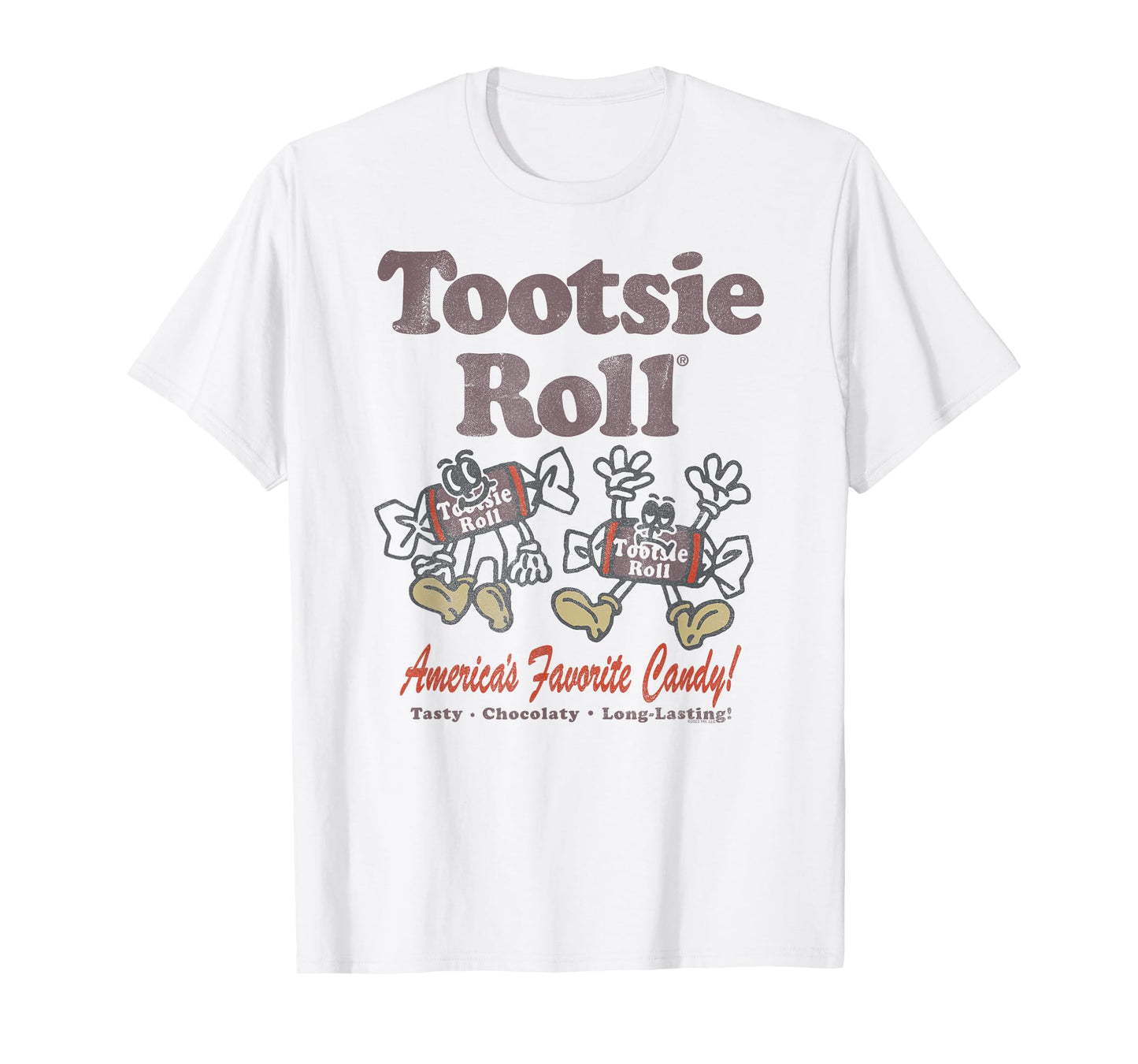 Tootsie Roll America's Favorite Illustration Candy T-Shirt