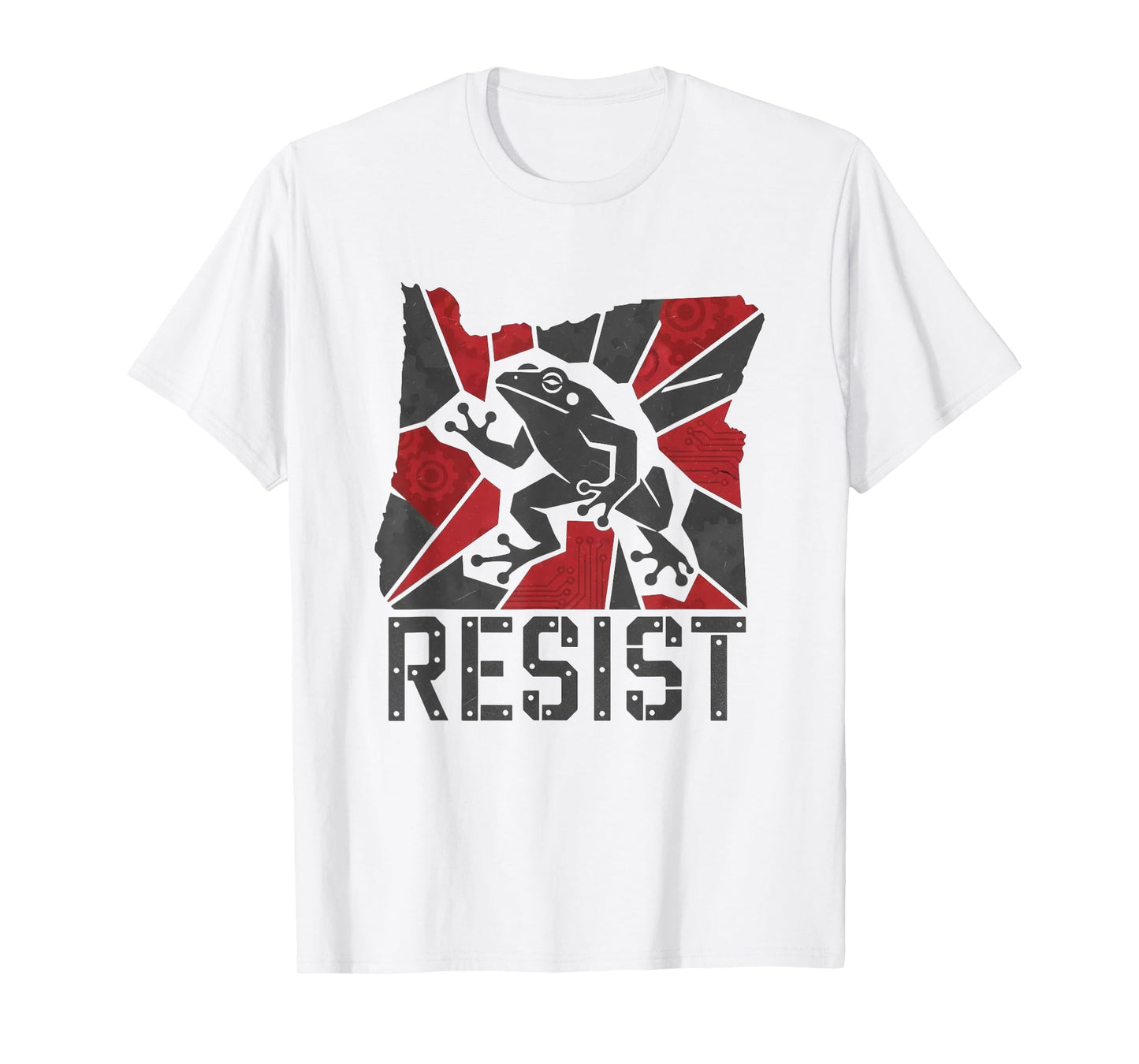 Portland Frog Protest Shirt Funny Portland Frog T-Shirt