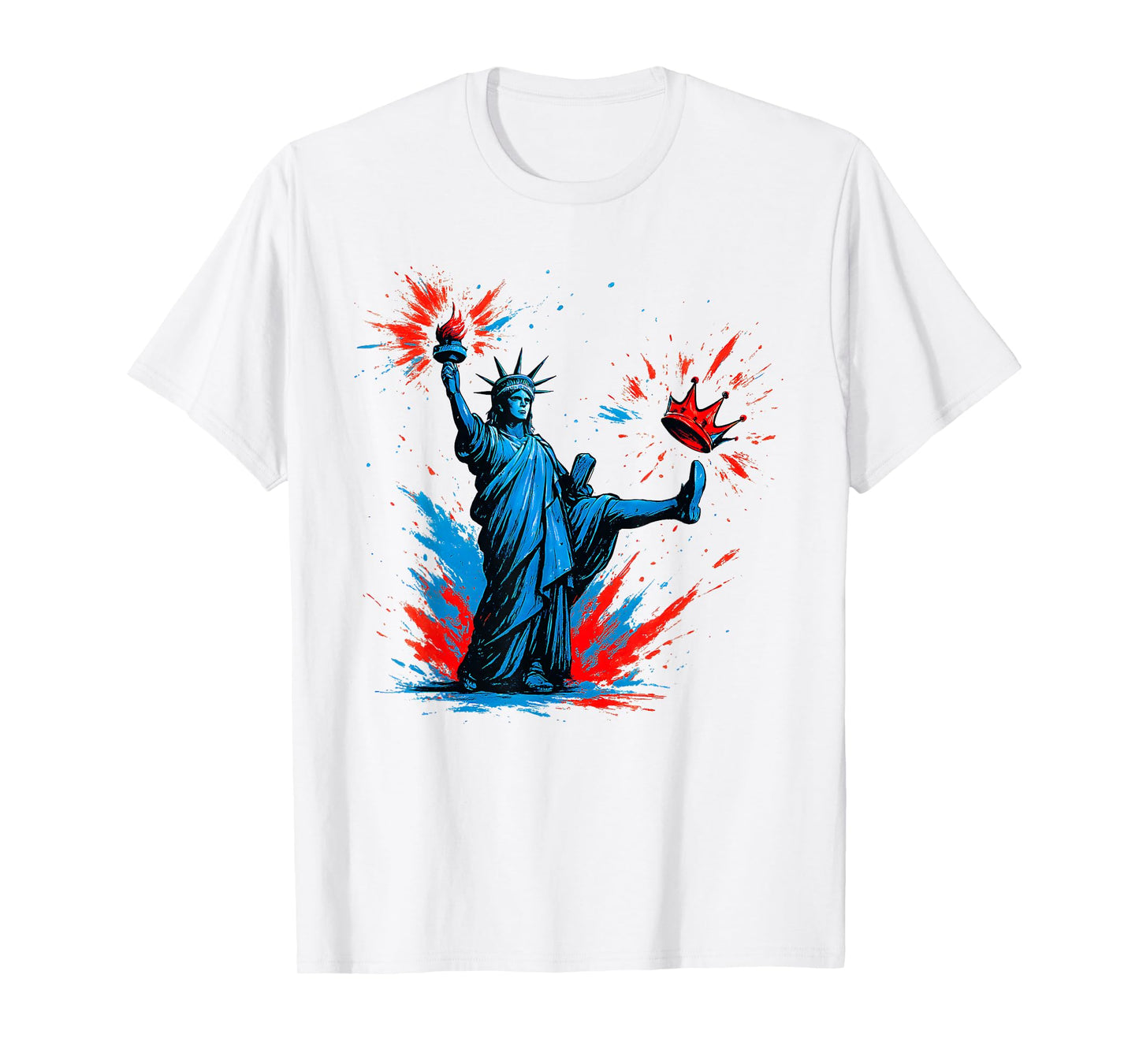 No Kings Statue of Liberty Art October 18 T-Shirt