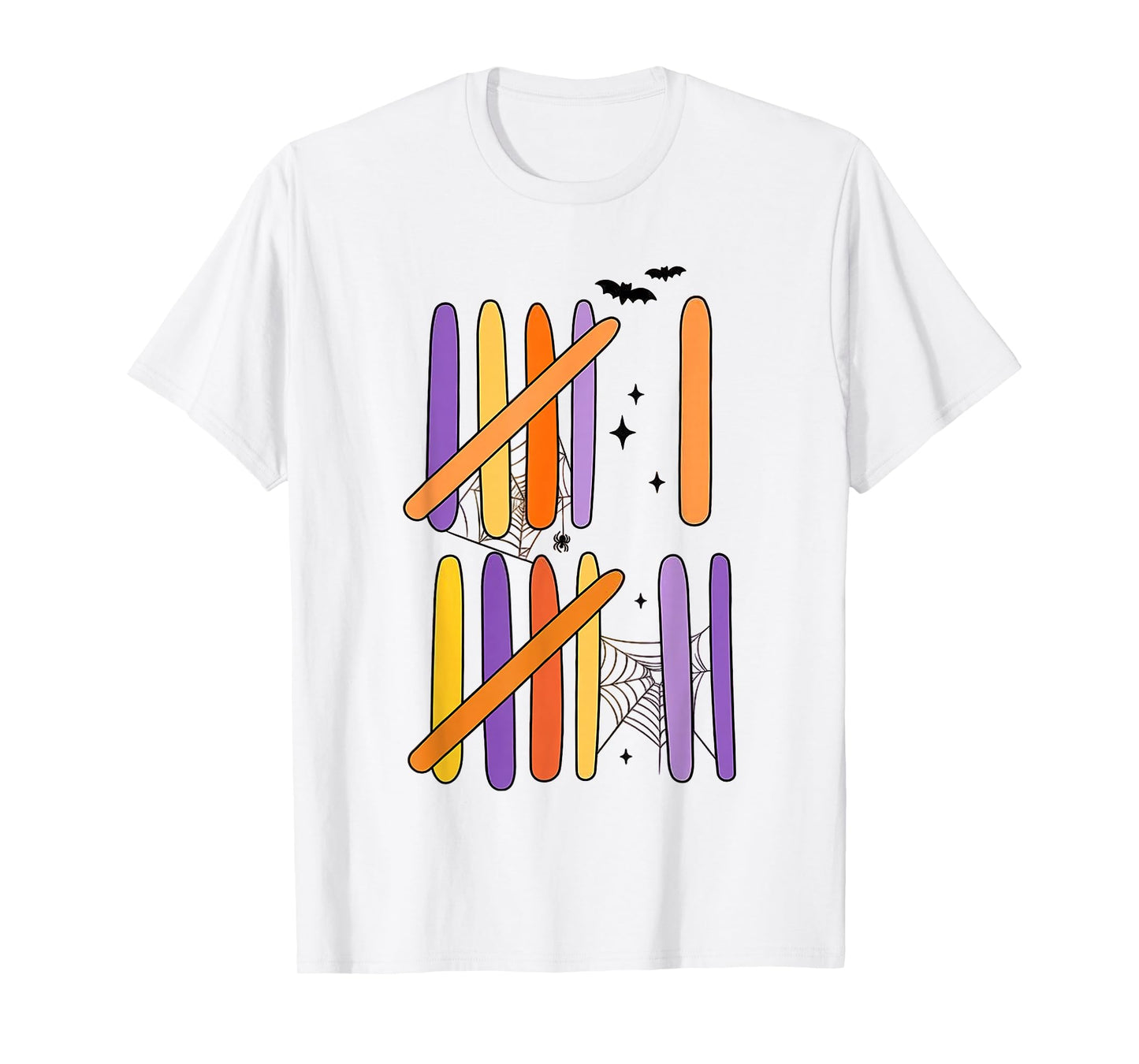 Six Seven 6 7 Meme Tally Marks Counting Halloween Costume T-Shirt