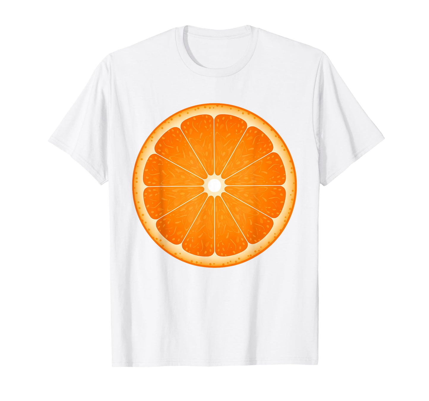 Orange Slice Costume Halloween Fruit Salad Lover T-Shirt