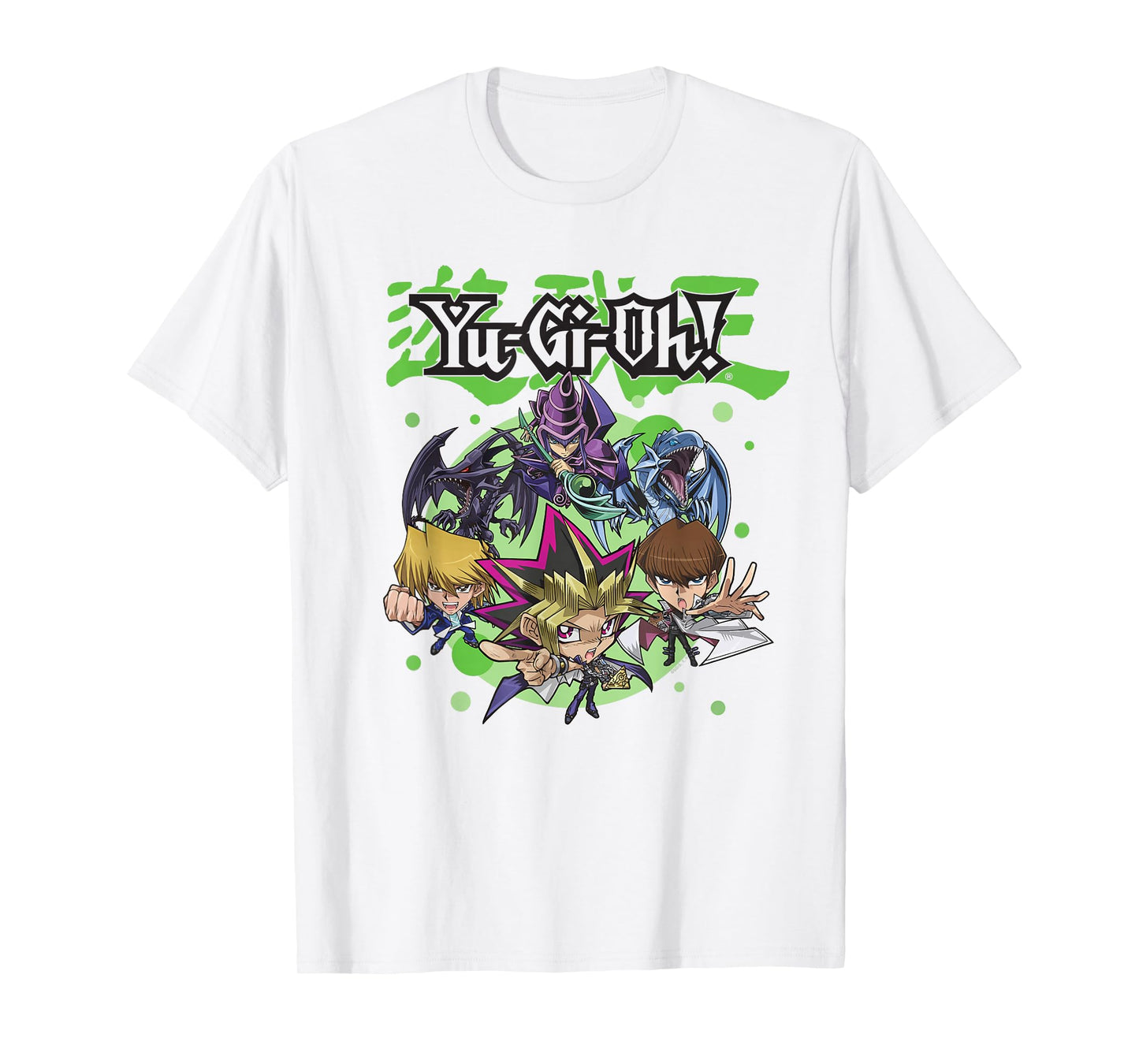Yu-Gi-Oh! Duel Monsters Colorful Chibi Characters Anime T-Shirt