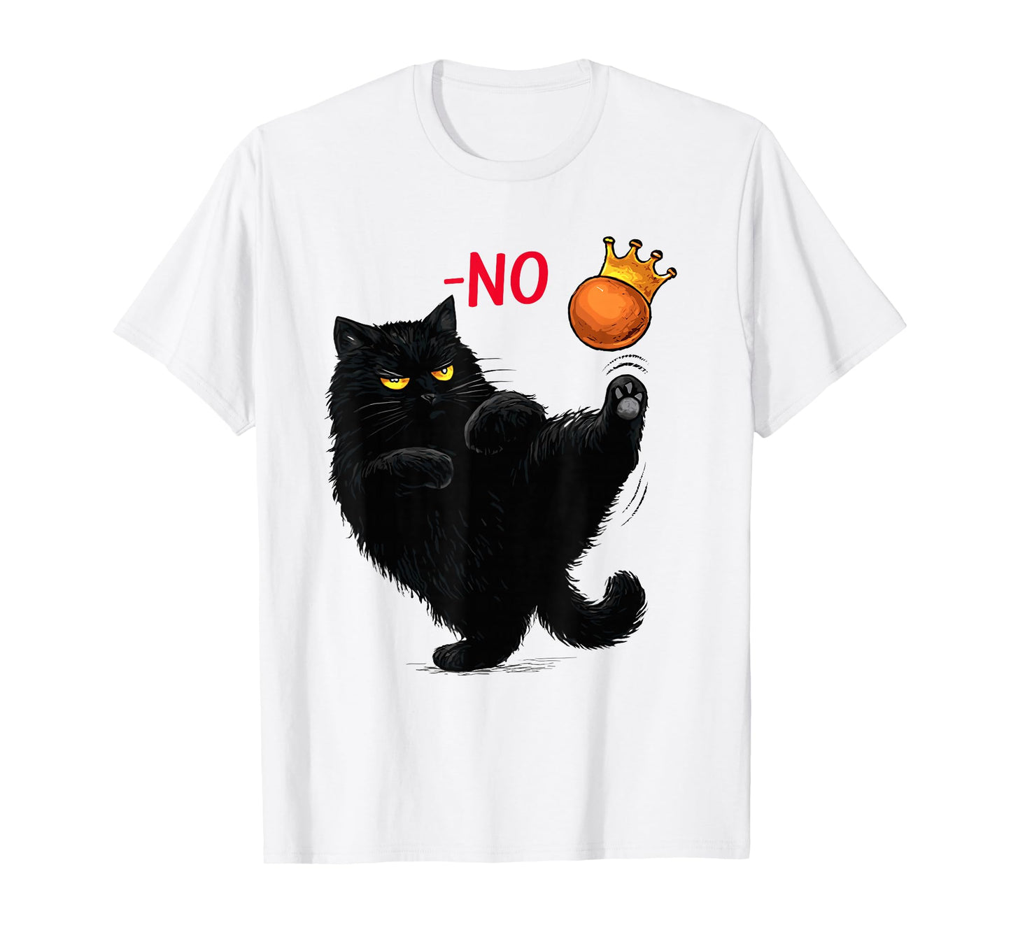 No Kings in America October 18 Black Cat Halloween T-Shirt