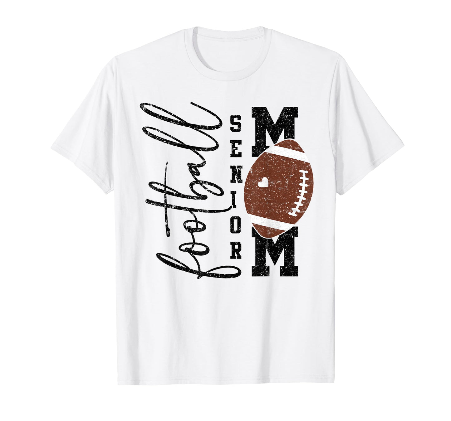 Senior Football Mom 2026 Class of 2026 T-Shirt