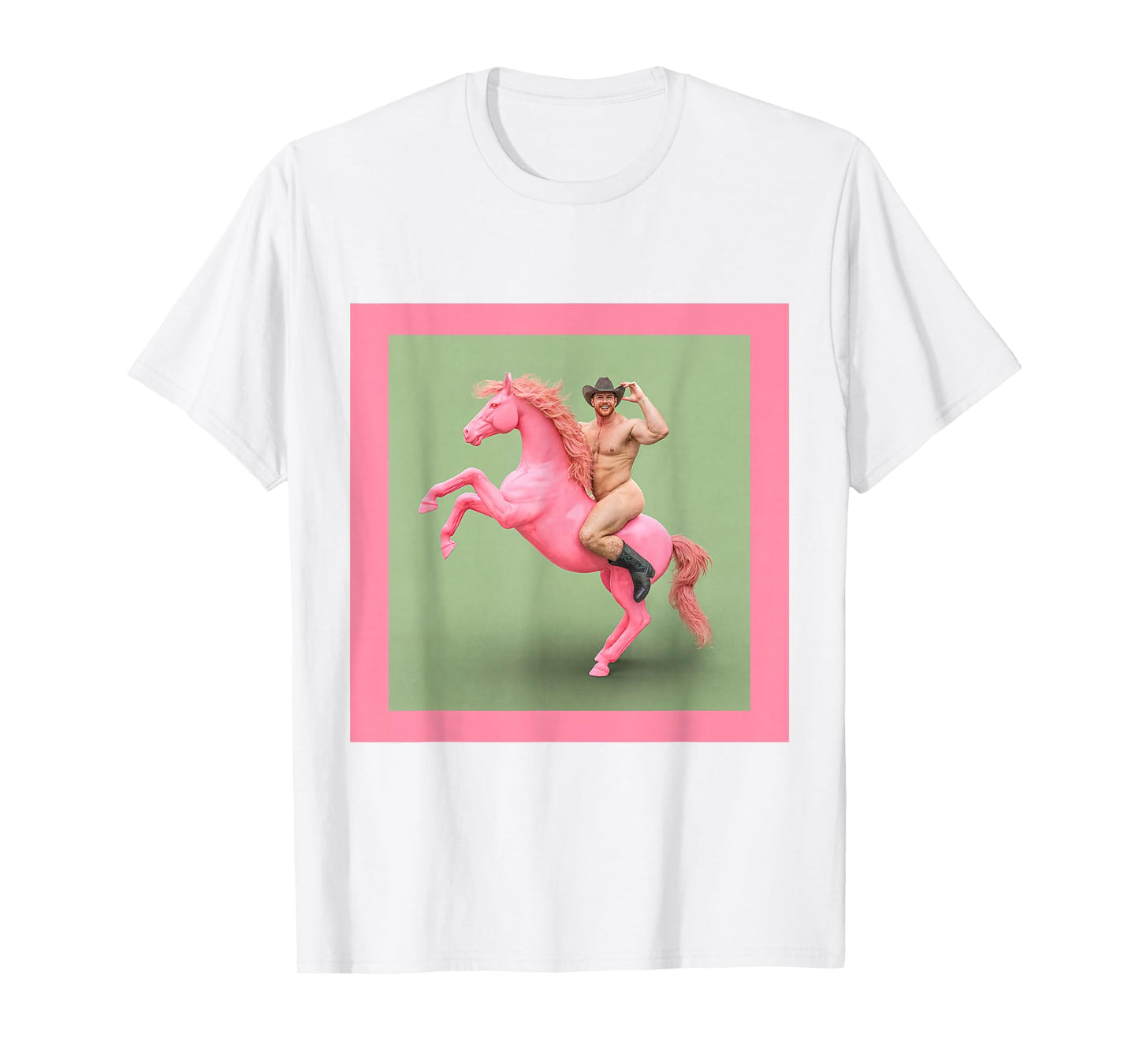 Pink Pony Vampire Cowboy T-Shirt