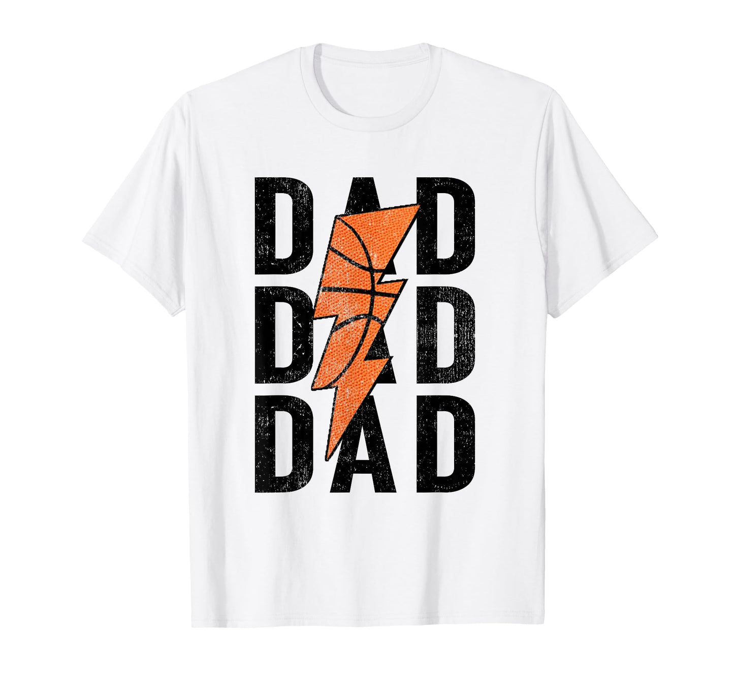 Daddy Basketball Lightning Basketball Dad Gifts Father's Day T-Shirt