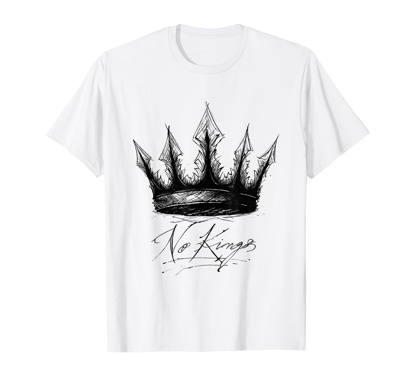 No Kings Shirt No Kings in America Political Shirt Men Women T-Shirt