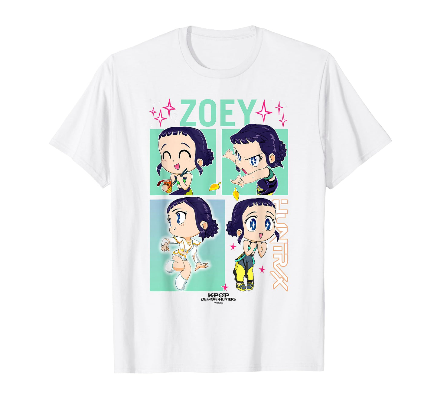 KPop Demon Hunters Zoey Officially Licensed T-Shirt