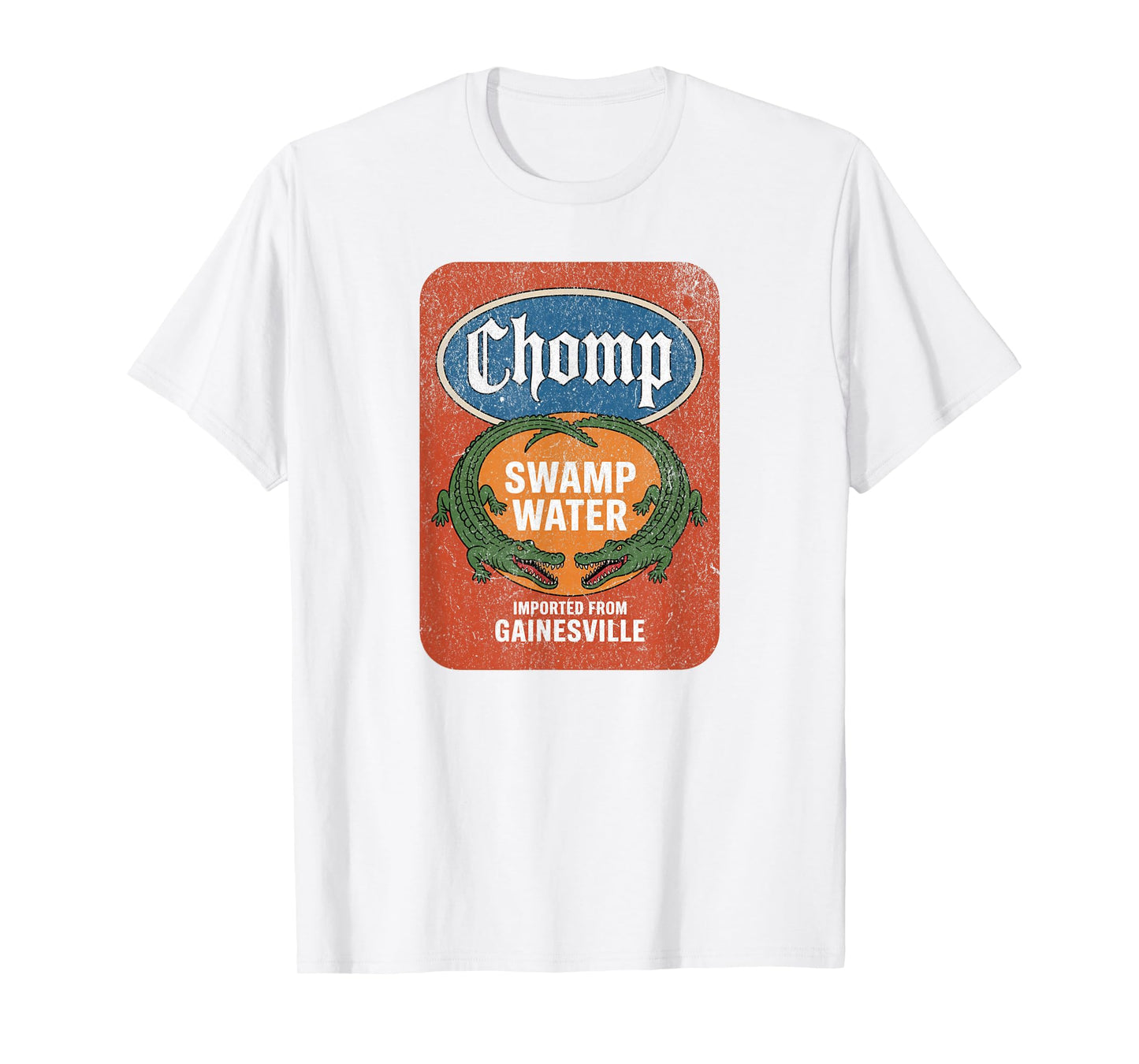 Florida's Best, Chomp Swamp Water, Imported from Gainesville T-Shirt