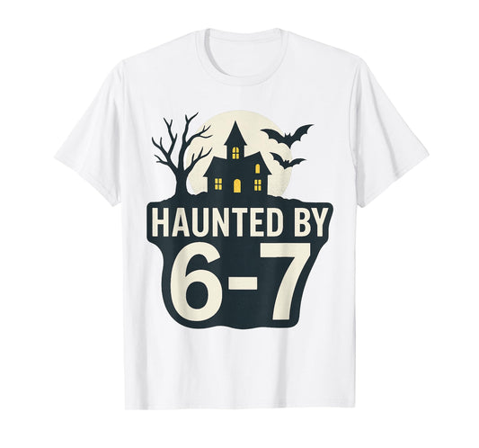 67 Meme Halloween House Spooky - Six Seven Gen Alpha Z T-Shirt