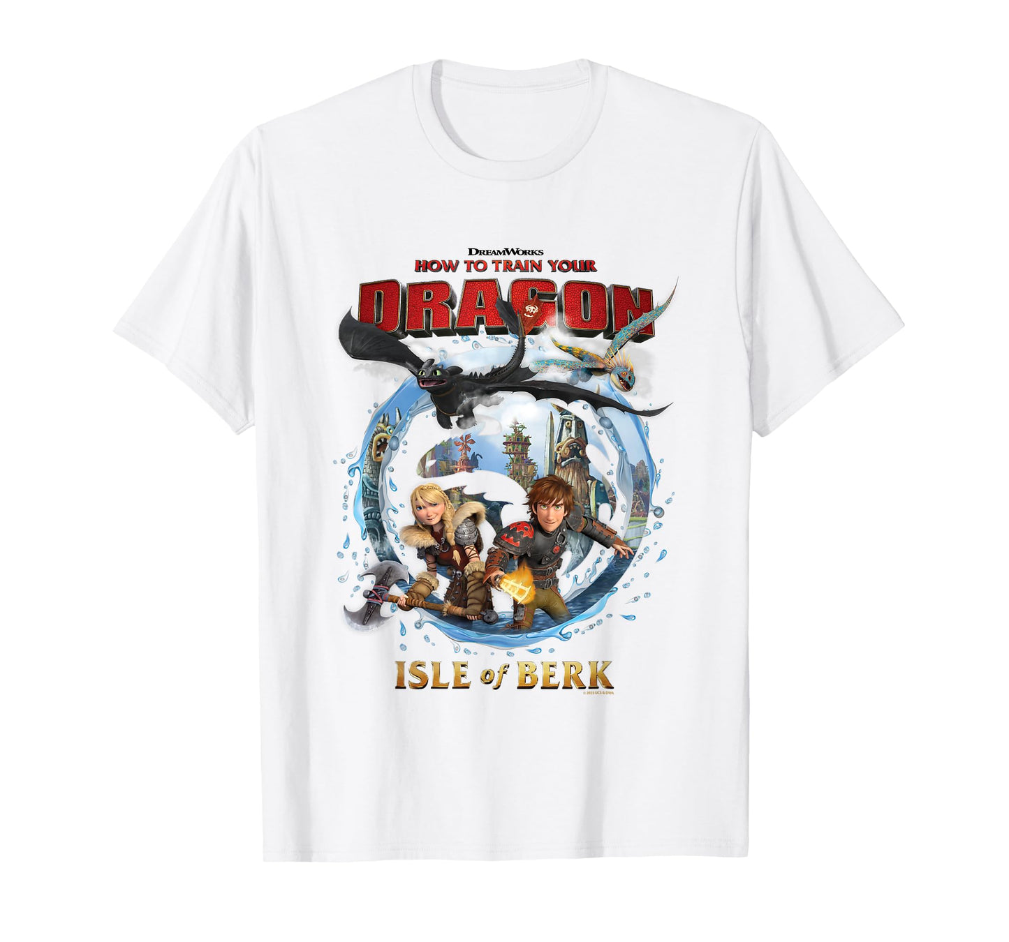Universal Epic Universe Isle of Berk Soaring Dragons Portal T-Shirt