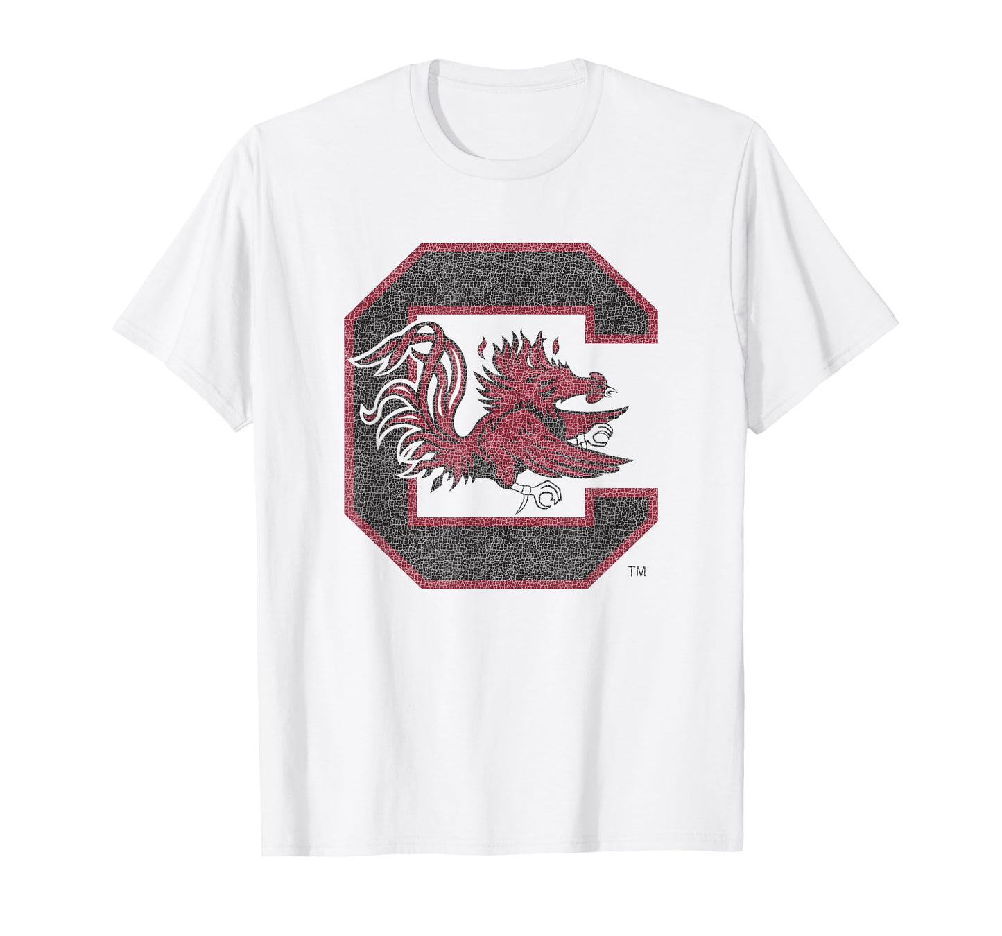 South Carolina Gamecocks Vintage Icon White T-Shirt