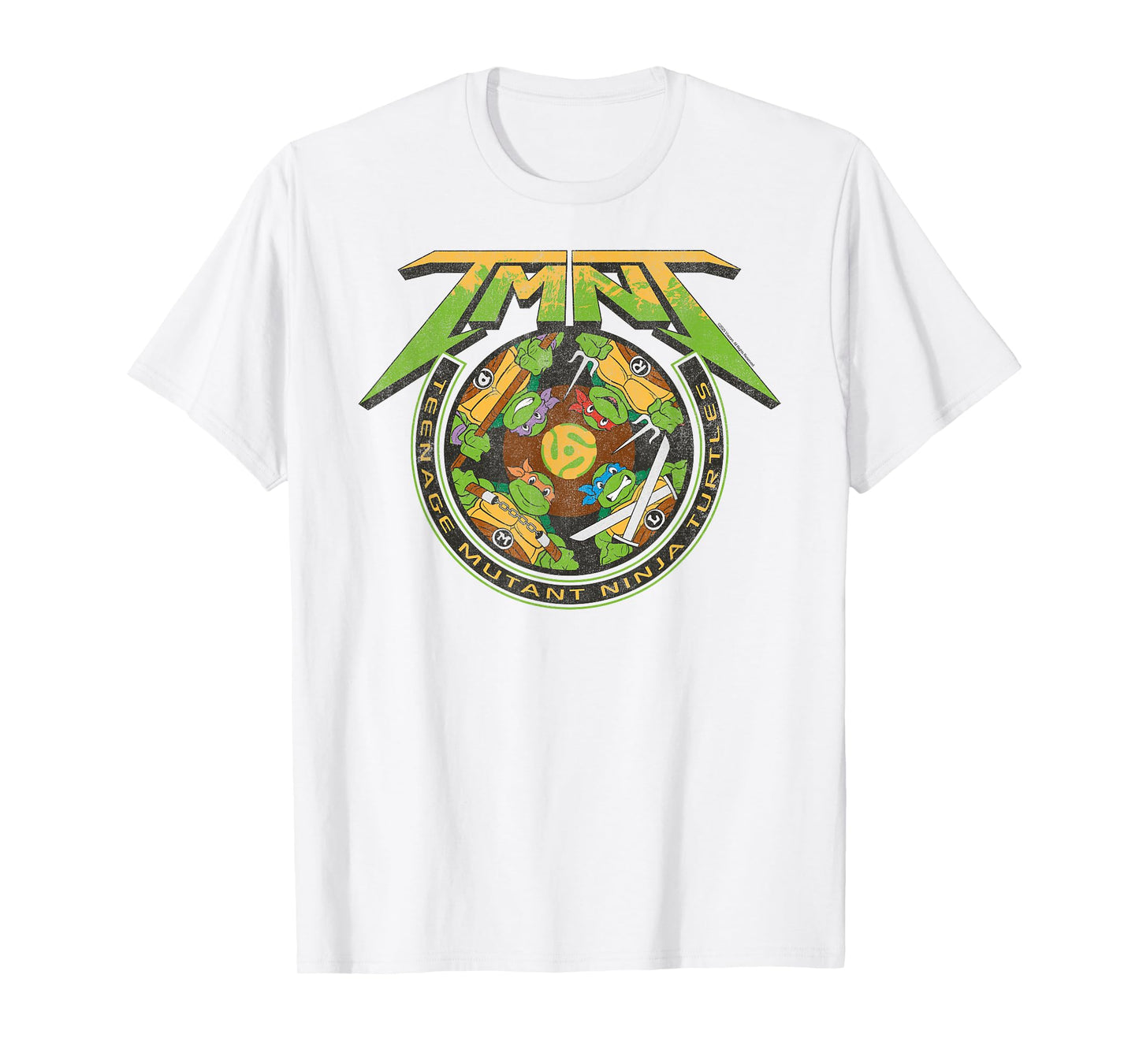 Teenage Mutant Ninja Turtles TMNT Sewer View Retro T-Shirt