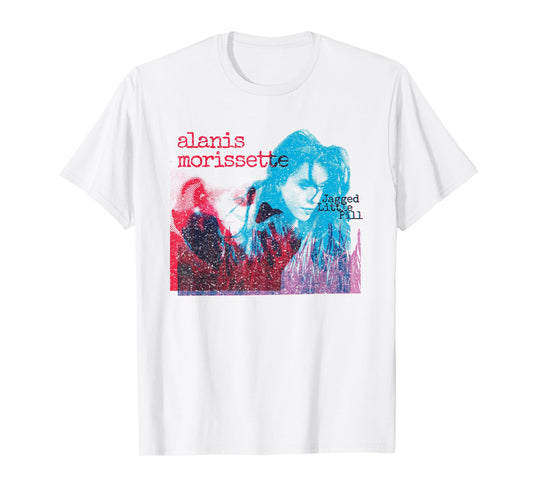 Alanis Morissette - Jagged Little Pill Halftone T-Shirt