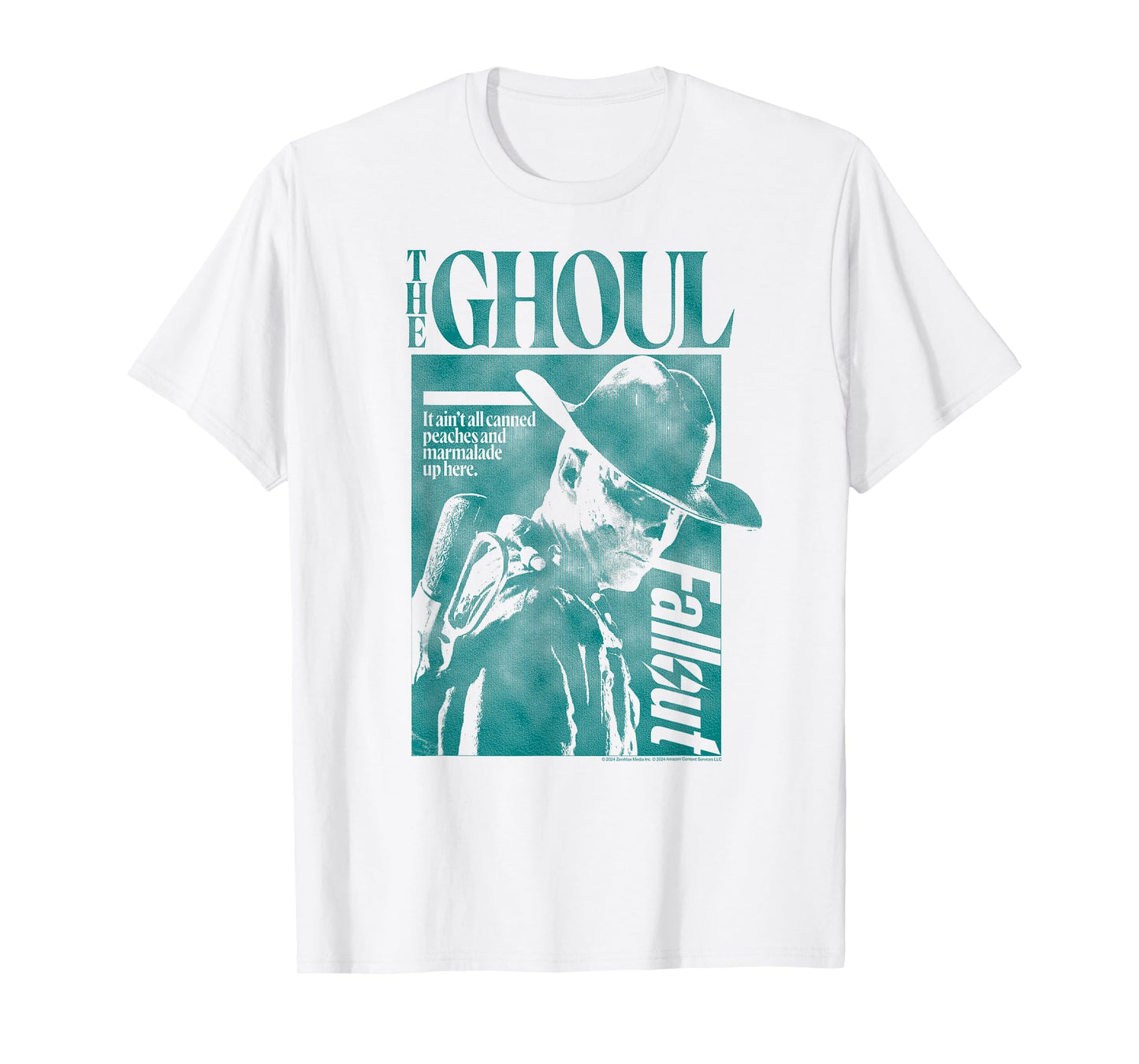 Fallout The Ghoul Modern Collage TV Show T-Shirt