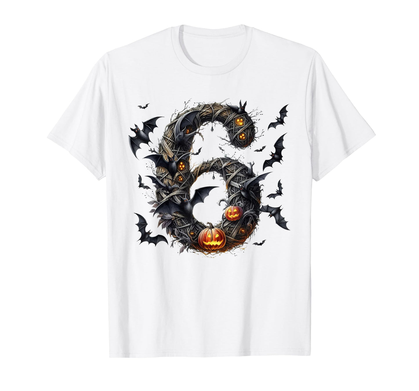 Six Seven Meme 6 7 Funny Halloween Couple Matching Costume T-Shirt