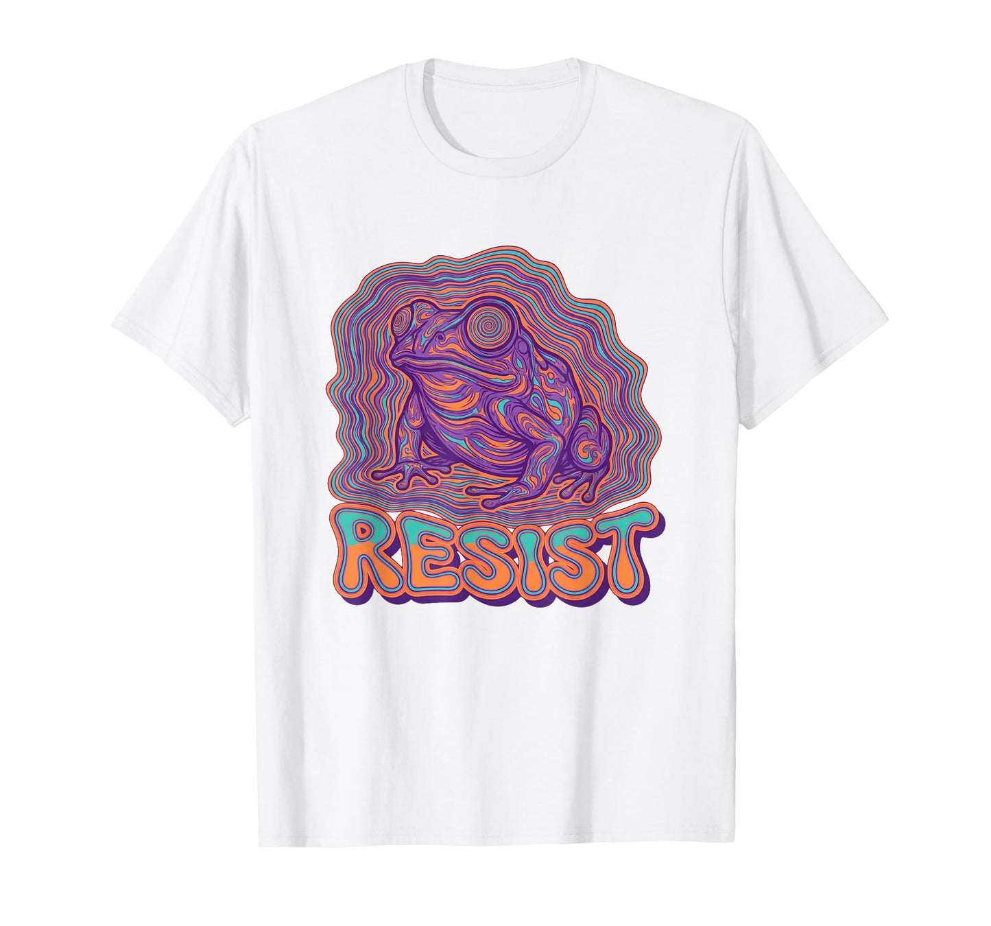 Portland Frog Protest Shirt Funny Portland Frog T-Shirt