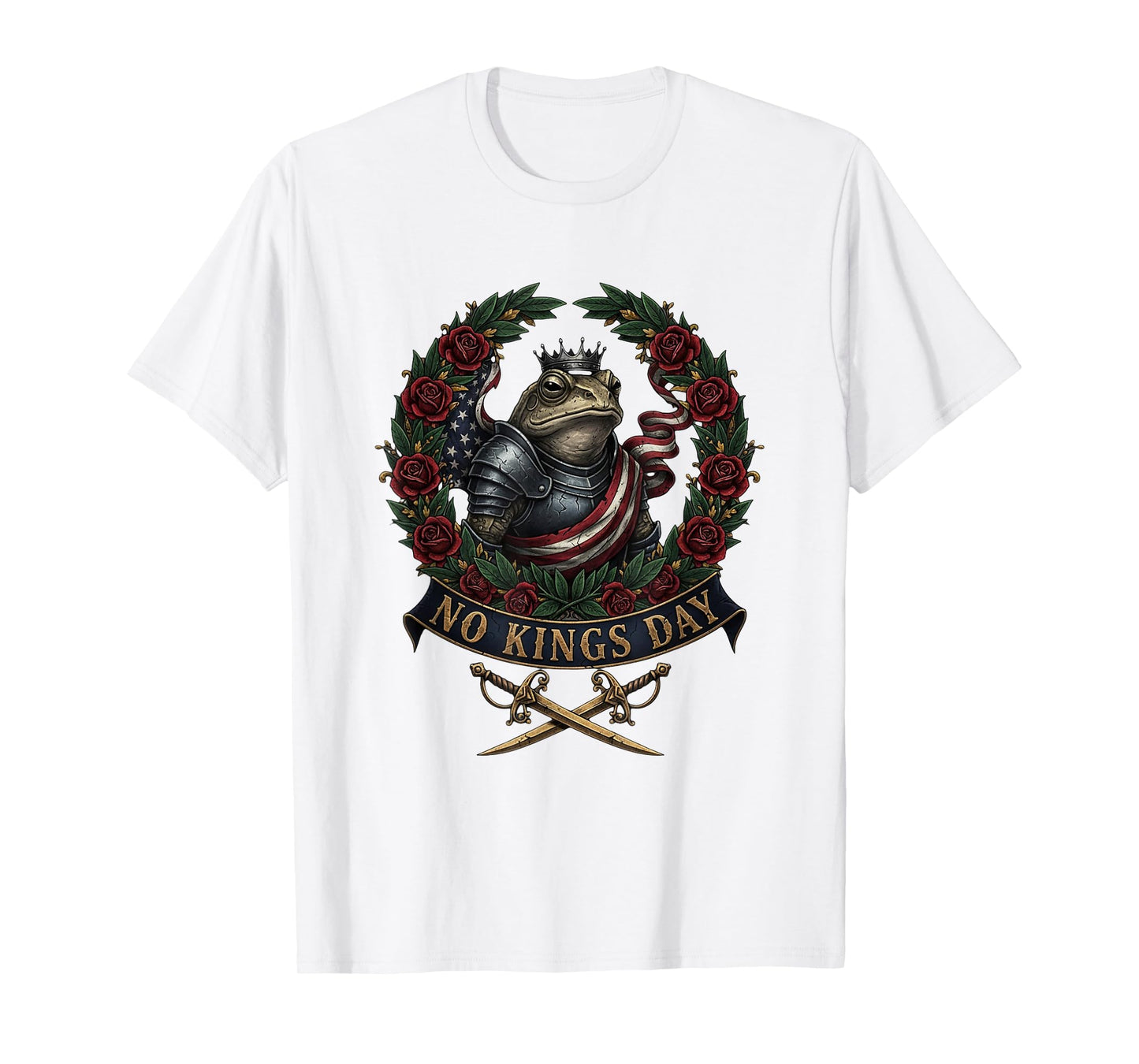 No Kings Day Portland Shirt Frog Protest T-Shirt