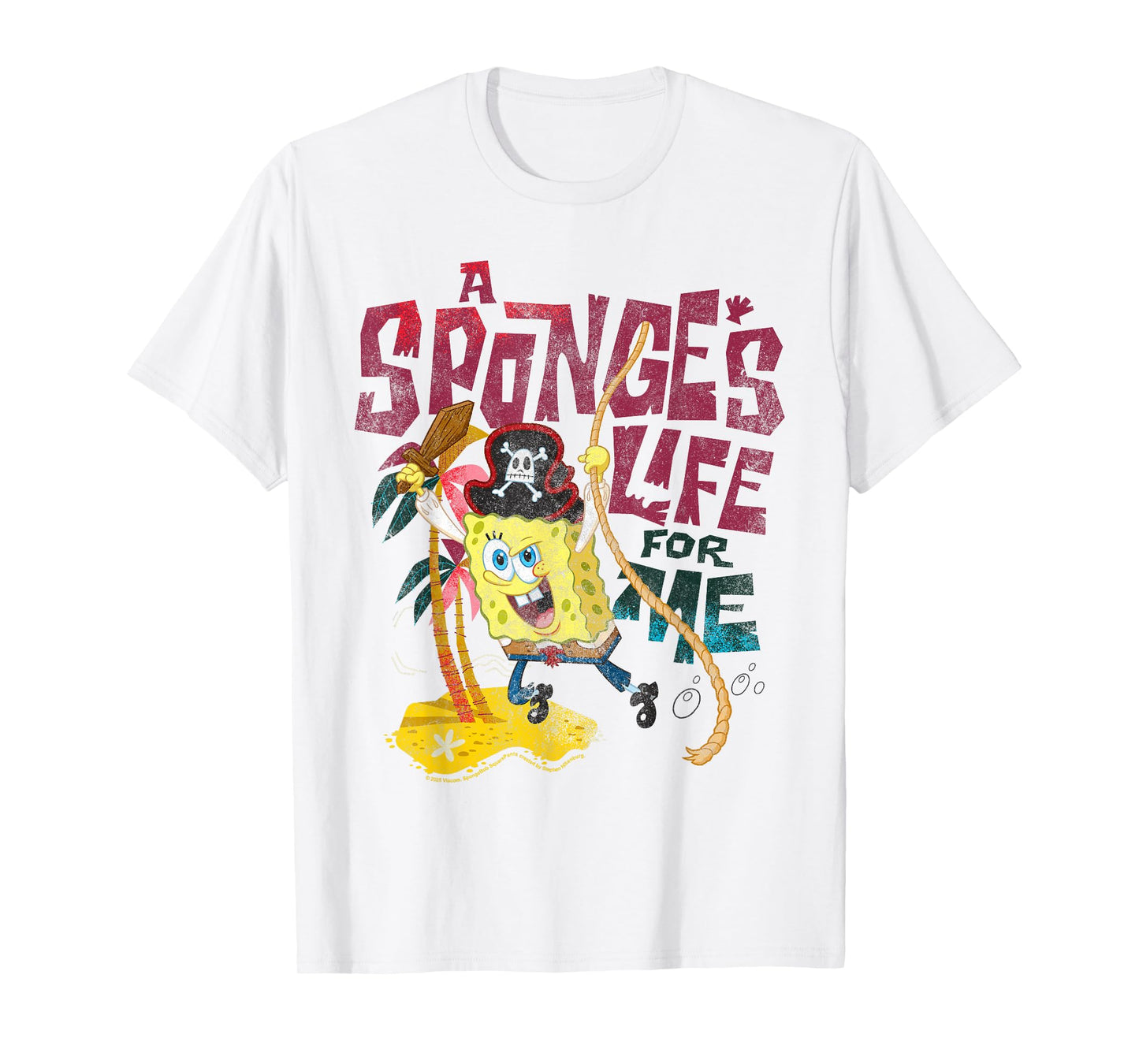 Spongebob Movie (2025) A Sponge's Life T-Shirt