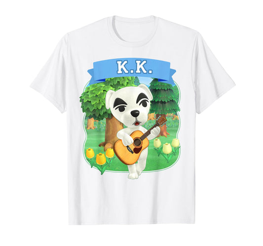Animal Crossing: New Horizons K.K. Slider Orchard Music T-Shirt