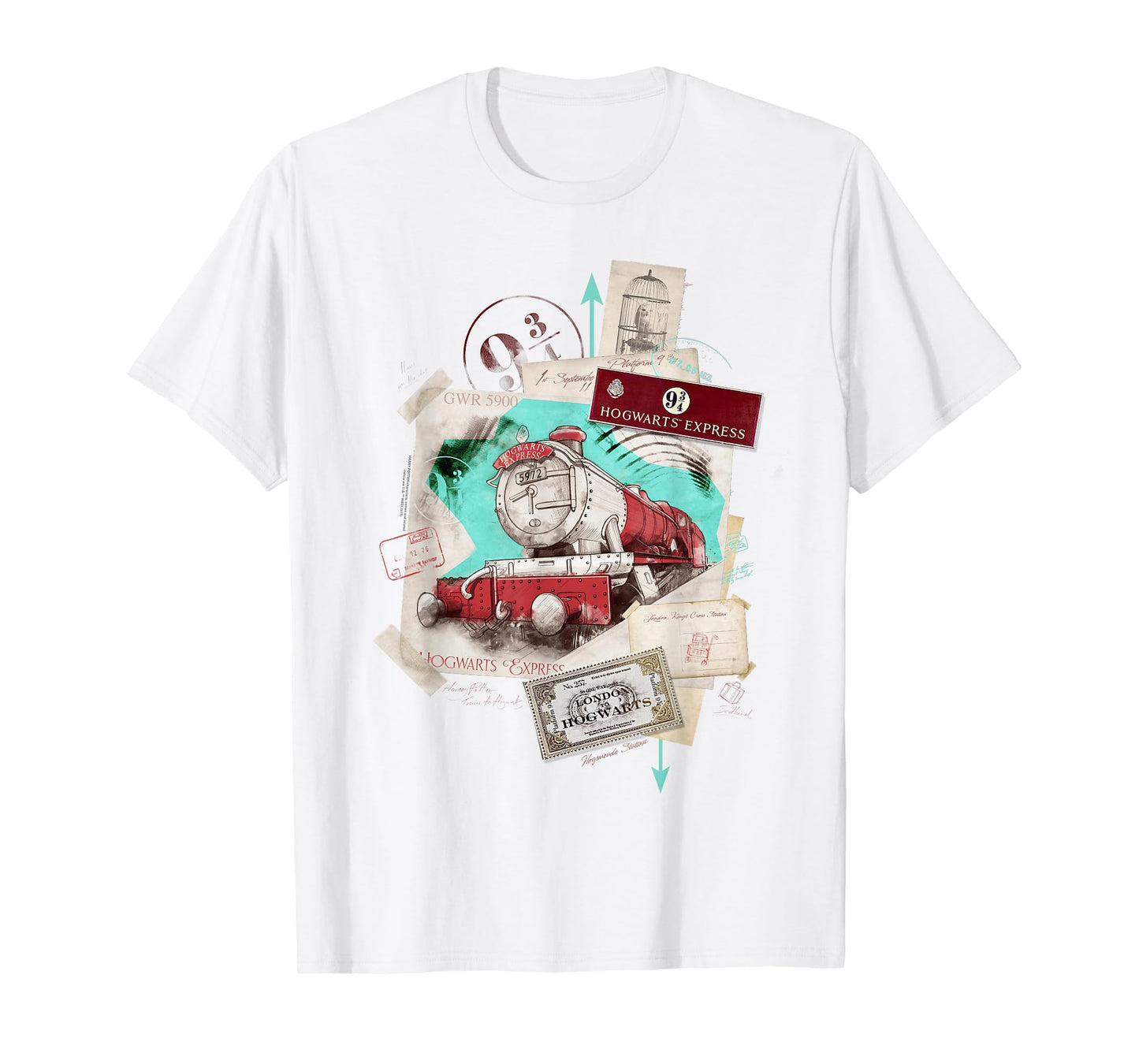 Harry Potter Hogwarts Express Location T-Shirt