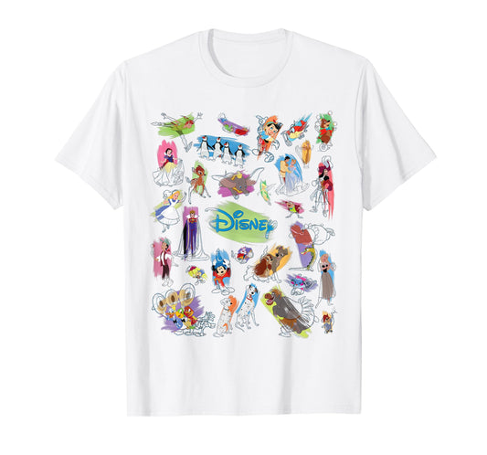 Disney Ink and Paint Masterpieces of Animation with Logo T-Shirt